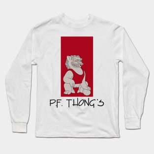 PF THONGS Long Sleeve T-Shirt